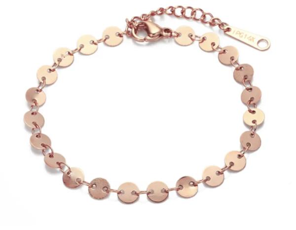 Y Bracelet rosegold