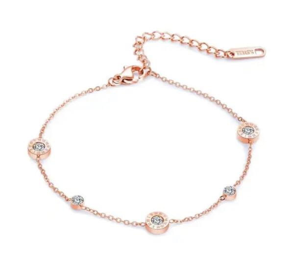 Point Crystal rosegold